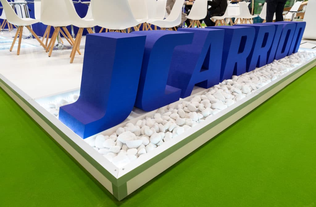 Diseño y montaje de stand JCARRION | FRUIT ATTRACTION | 2019 MATERIA EFÍMERA