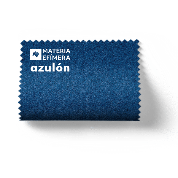 Moqueta ferial azulón - Muestra moqueta color azulón -PANTONE 647 C-MATERIA-EFÍMERA-STANDS