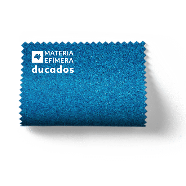 Moqueta ferial ducados - Muestra moqueta color azul ducados-PANTONE 2185 CP-moqueta color azul-MATERIA-EFÍMERA-STANDS