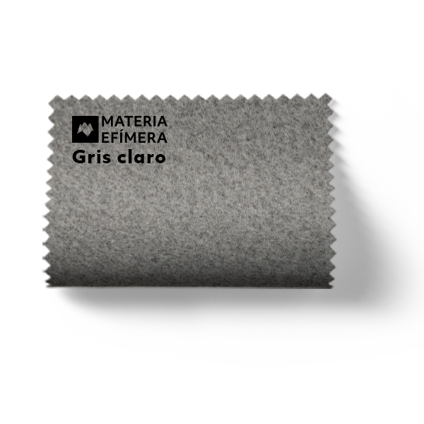Moqueta ferial gris claro - Muestra moqueta color gris claro-PANTONE Cool Gray 6 CP-MATERIA-EFÍMERA-STANDS
