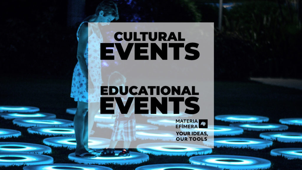 cultural events and educational events-MATERIA-EFIMERA-STANDS- post